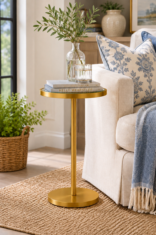 Paku Round Side Table