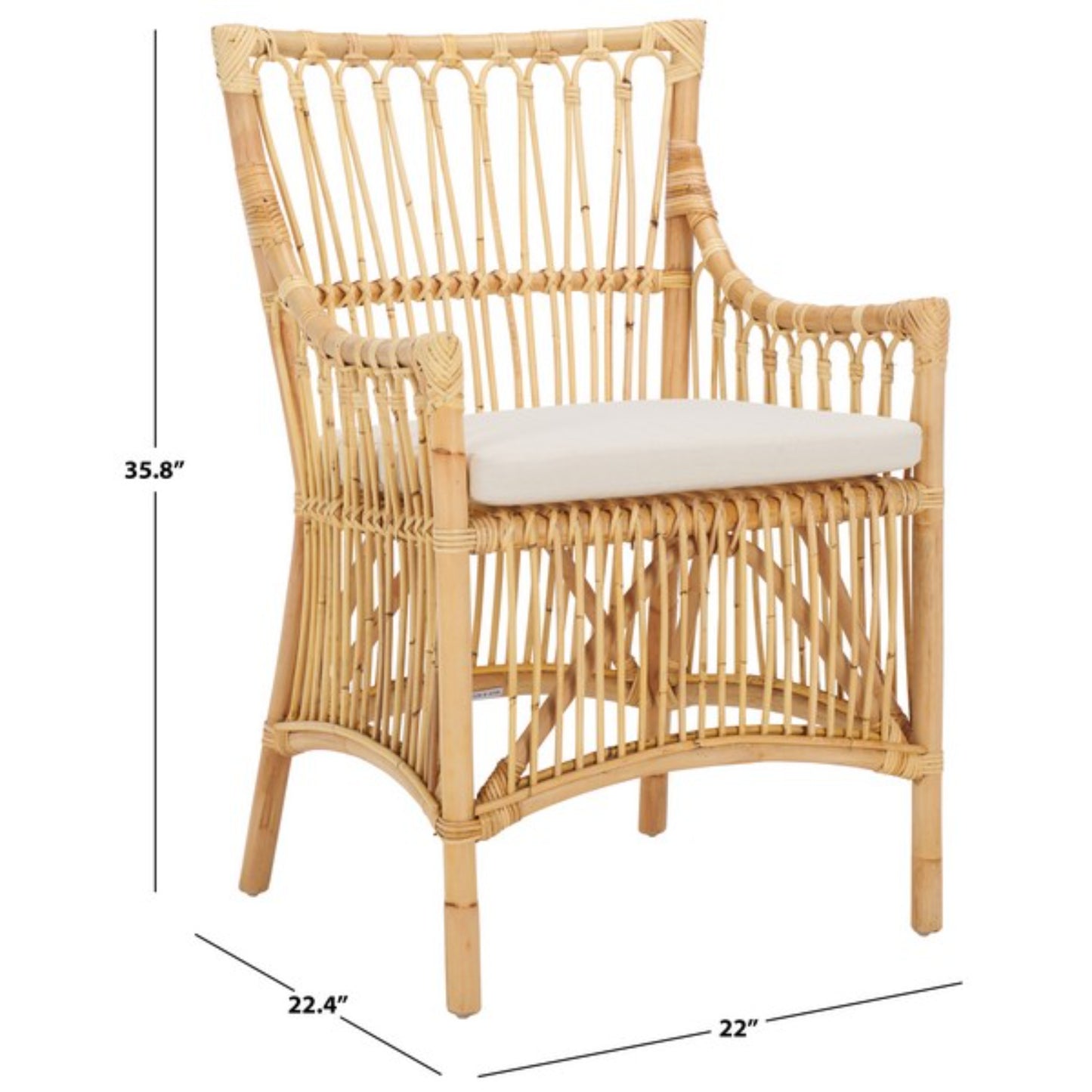 Zorianna Dining Chair W/ Cushion