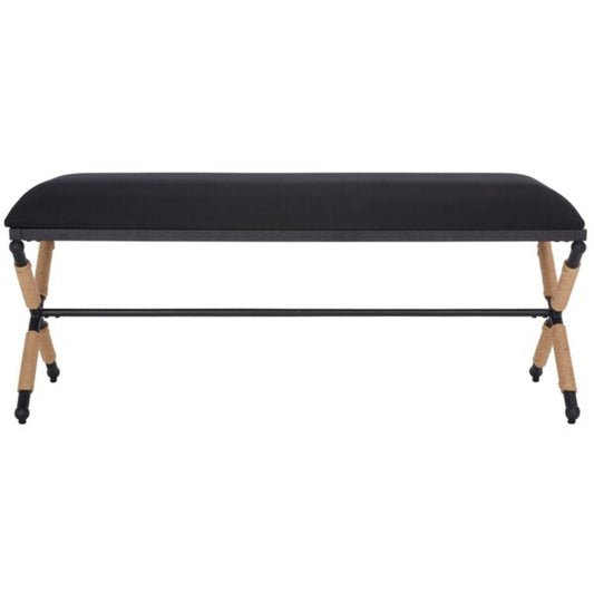 Carmelo Hemp Wrapped Bench