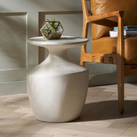Jaiya Accent Table White