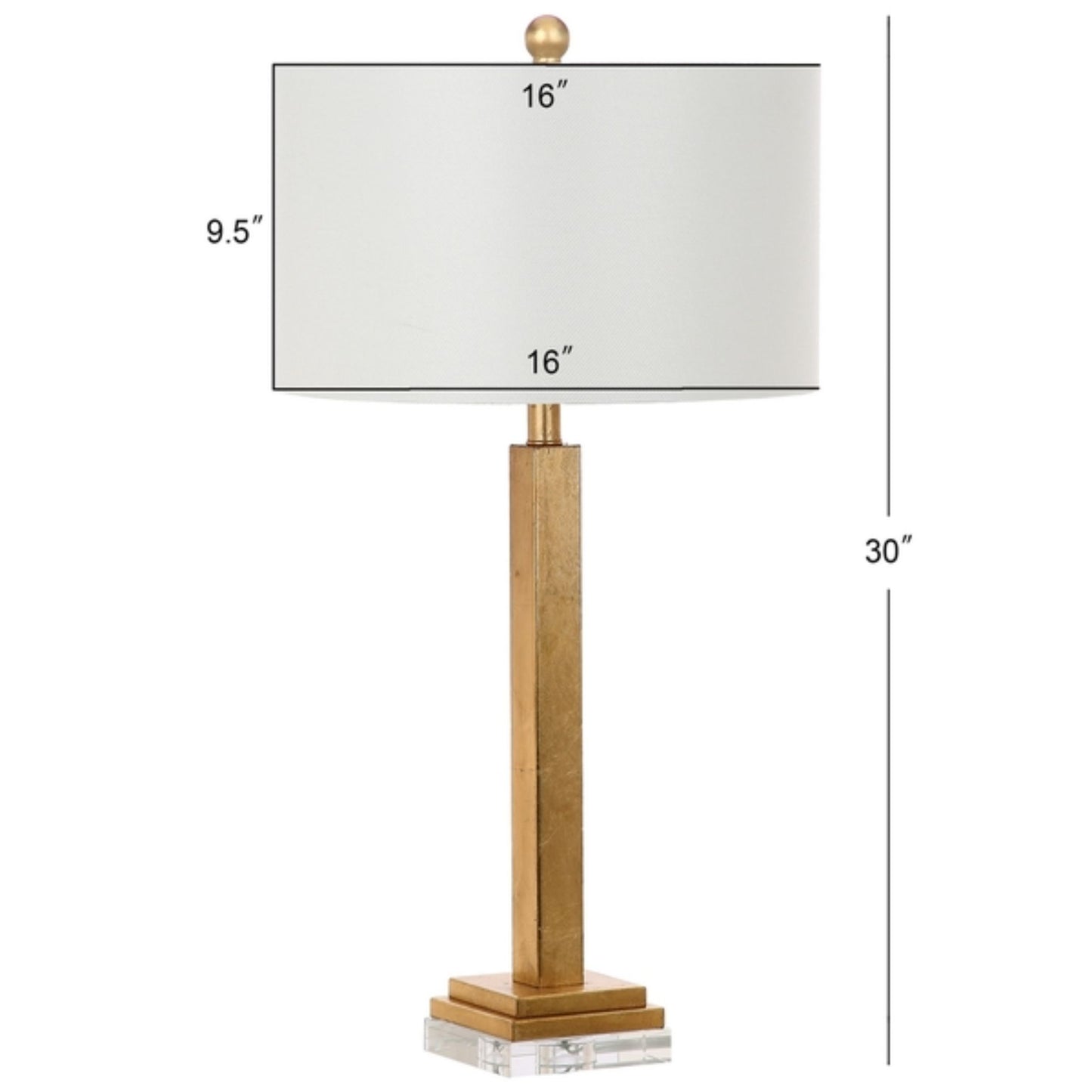 PERRI CRYSTAL BASE TABLE LAMP-SET(2)