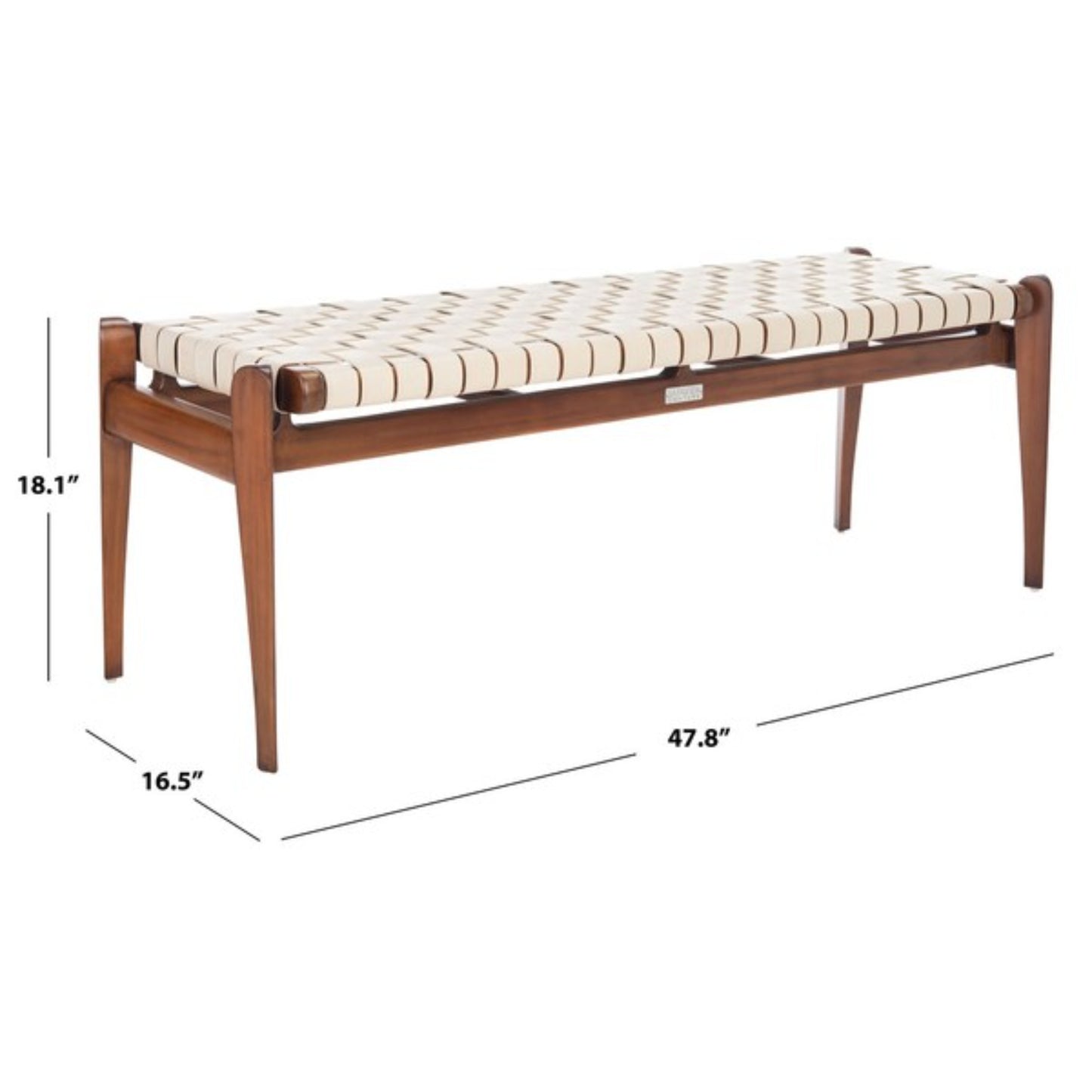 Dilan Leather Bench