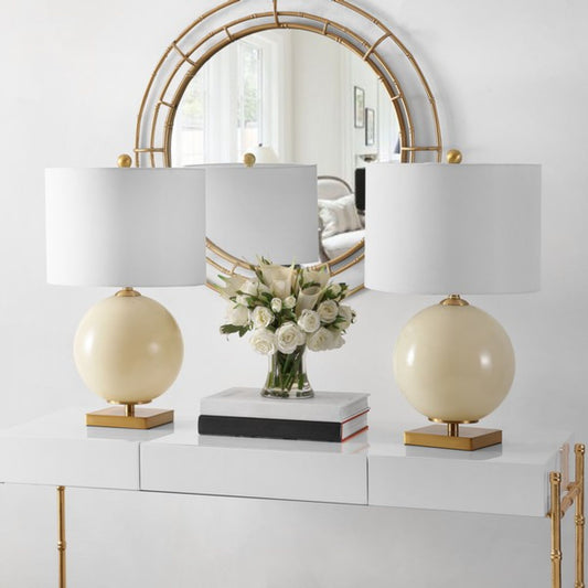 SET of 2 ANINA GLASS TABLE LAMPS