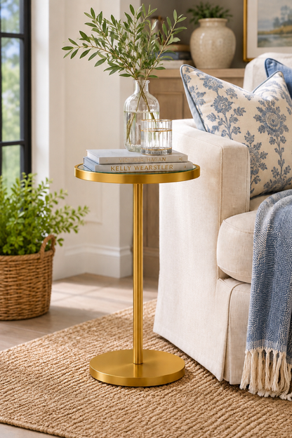 Paku Round Side Table