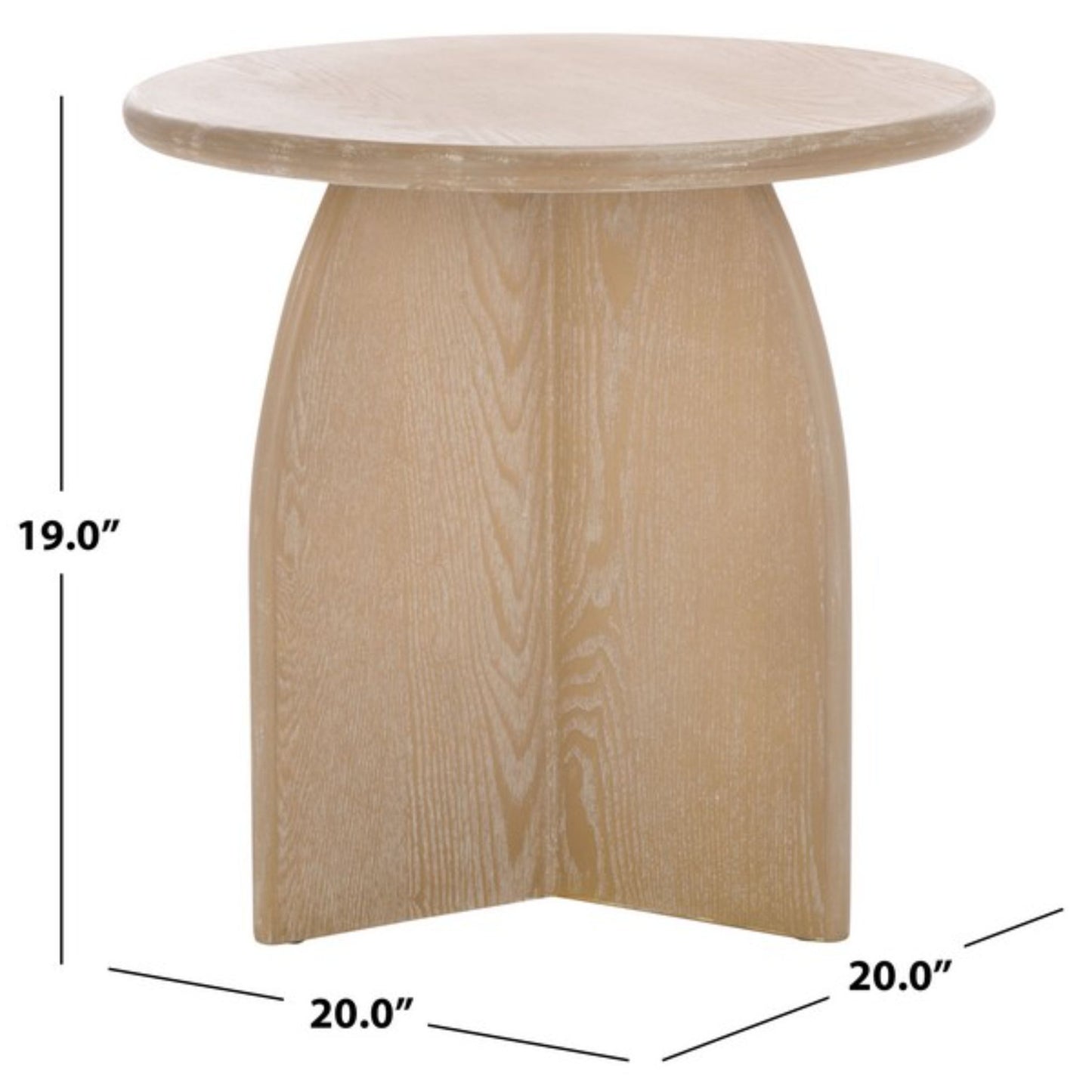Barazi Round End Table