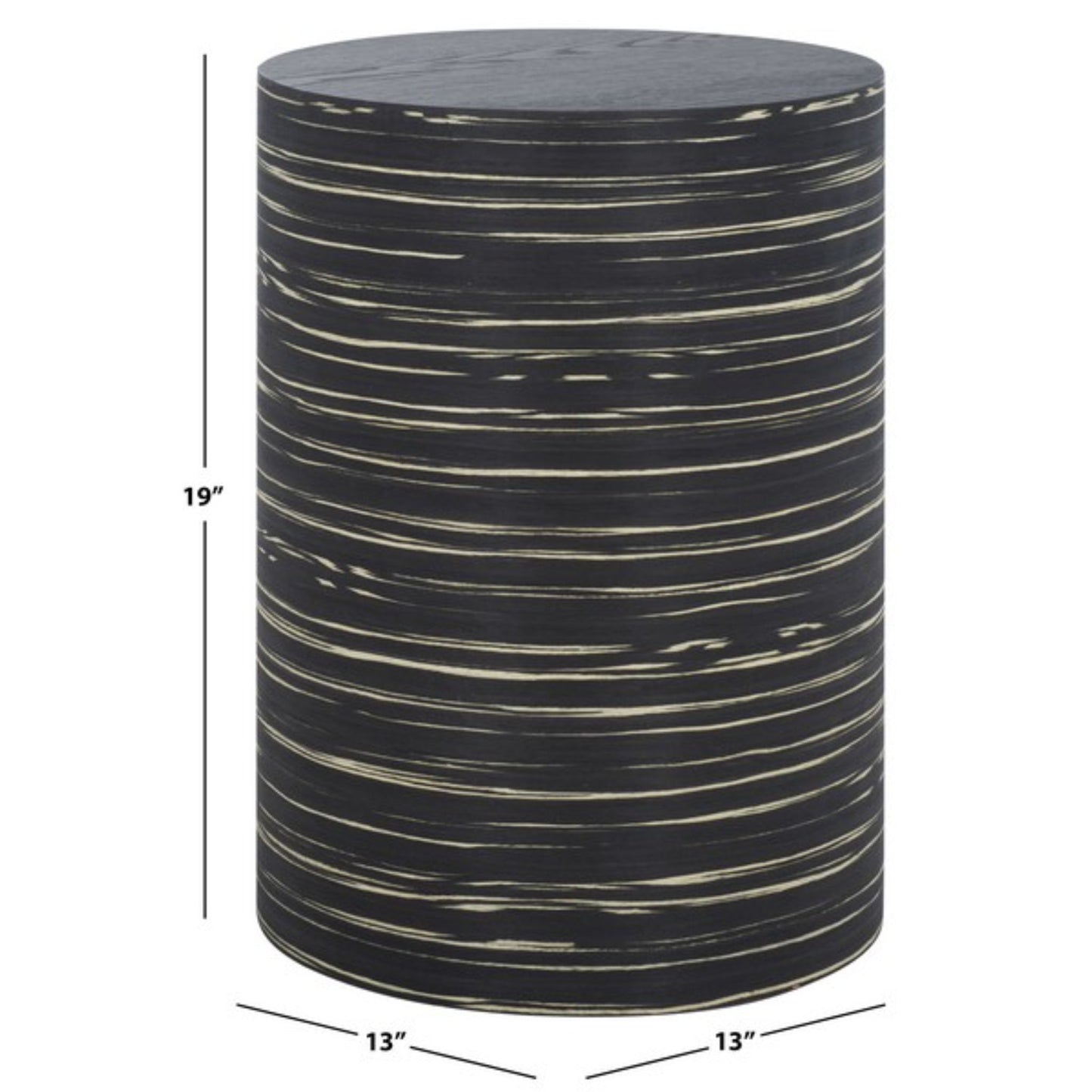 Bahan Round End Table