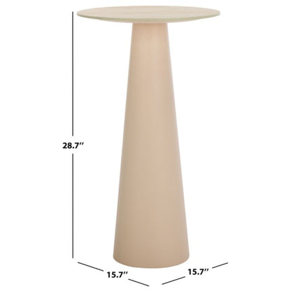 Nurem Tall Ceramic Side Table