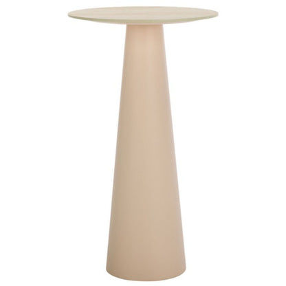 Nurem Tall Ceramic Side Table