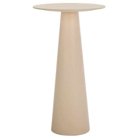 Nurem Tall Ceramic Side Table