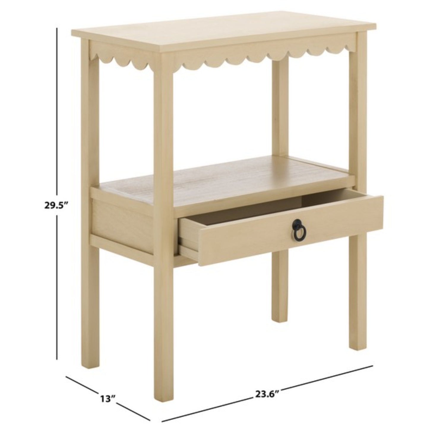 Haven Low Drawer Accent Table