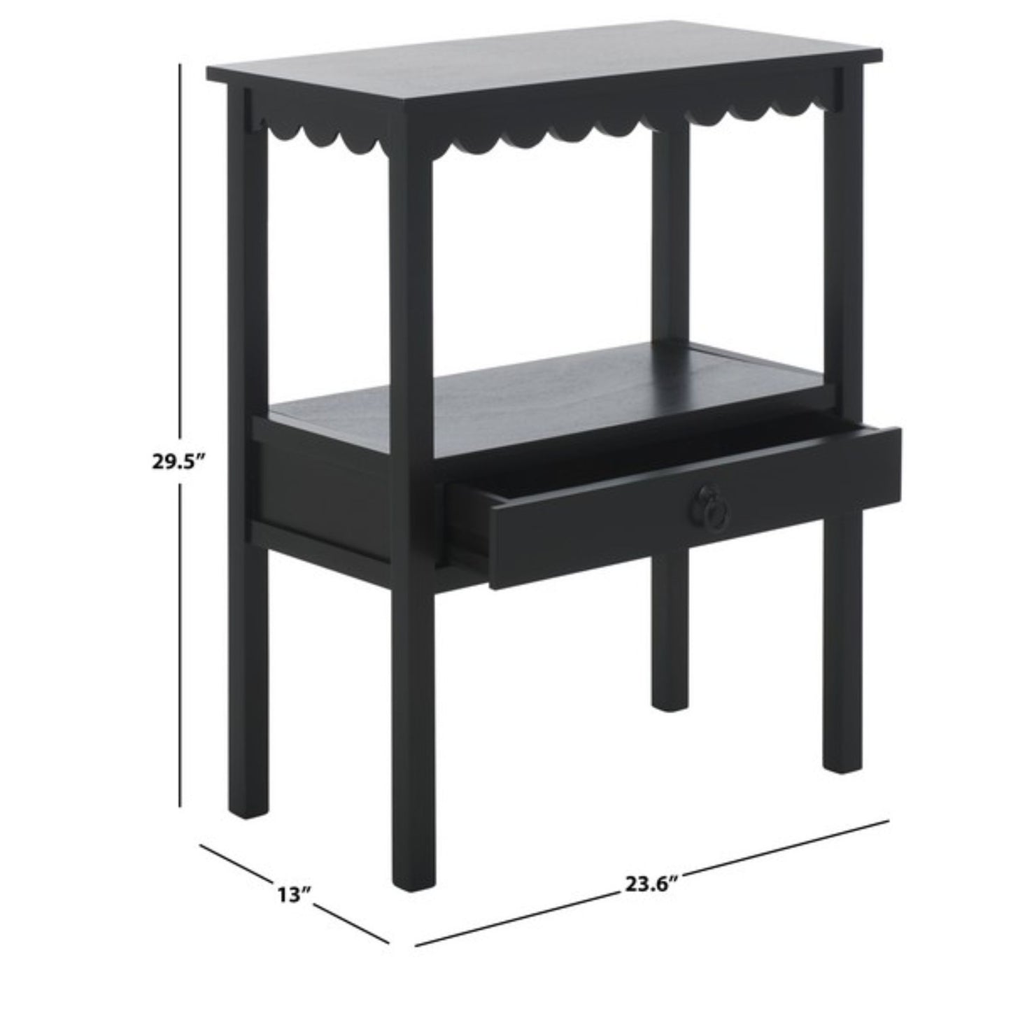 Haven Low Drawer Accent Table