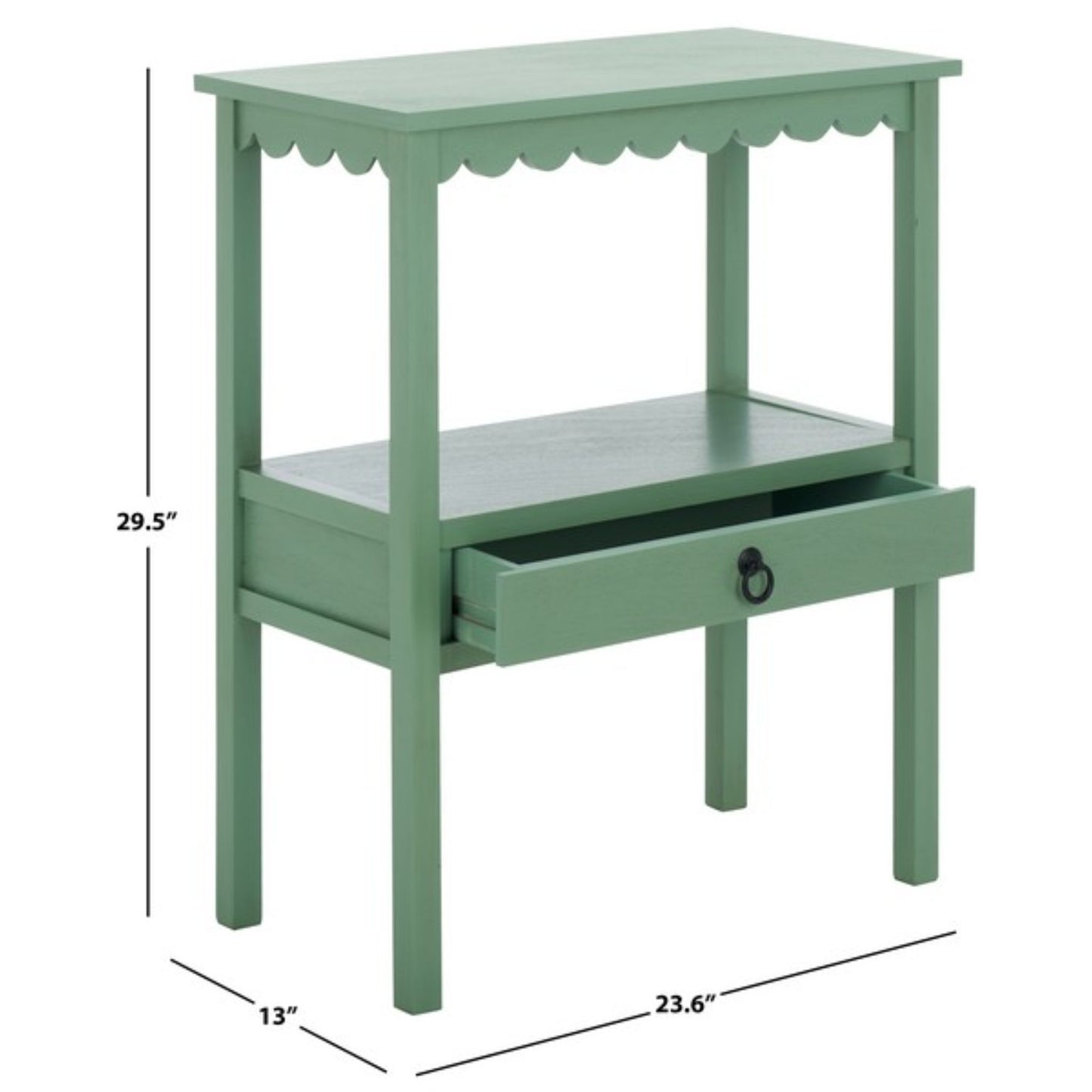 Haven Low Drawer Accent Table