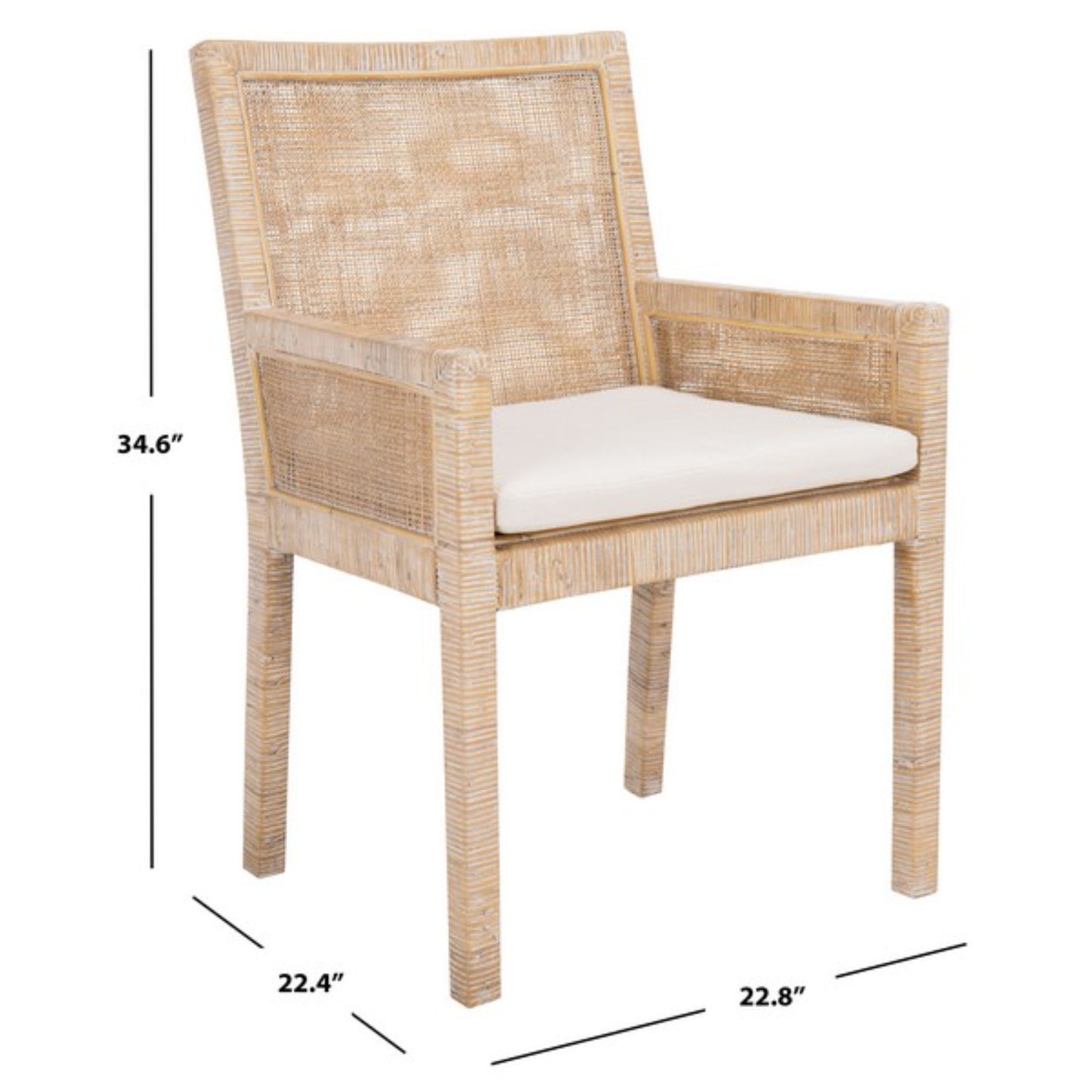 Tojo Dining Chair W/ Cushion