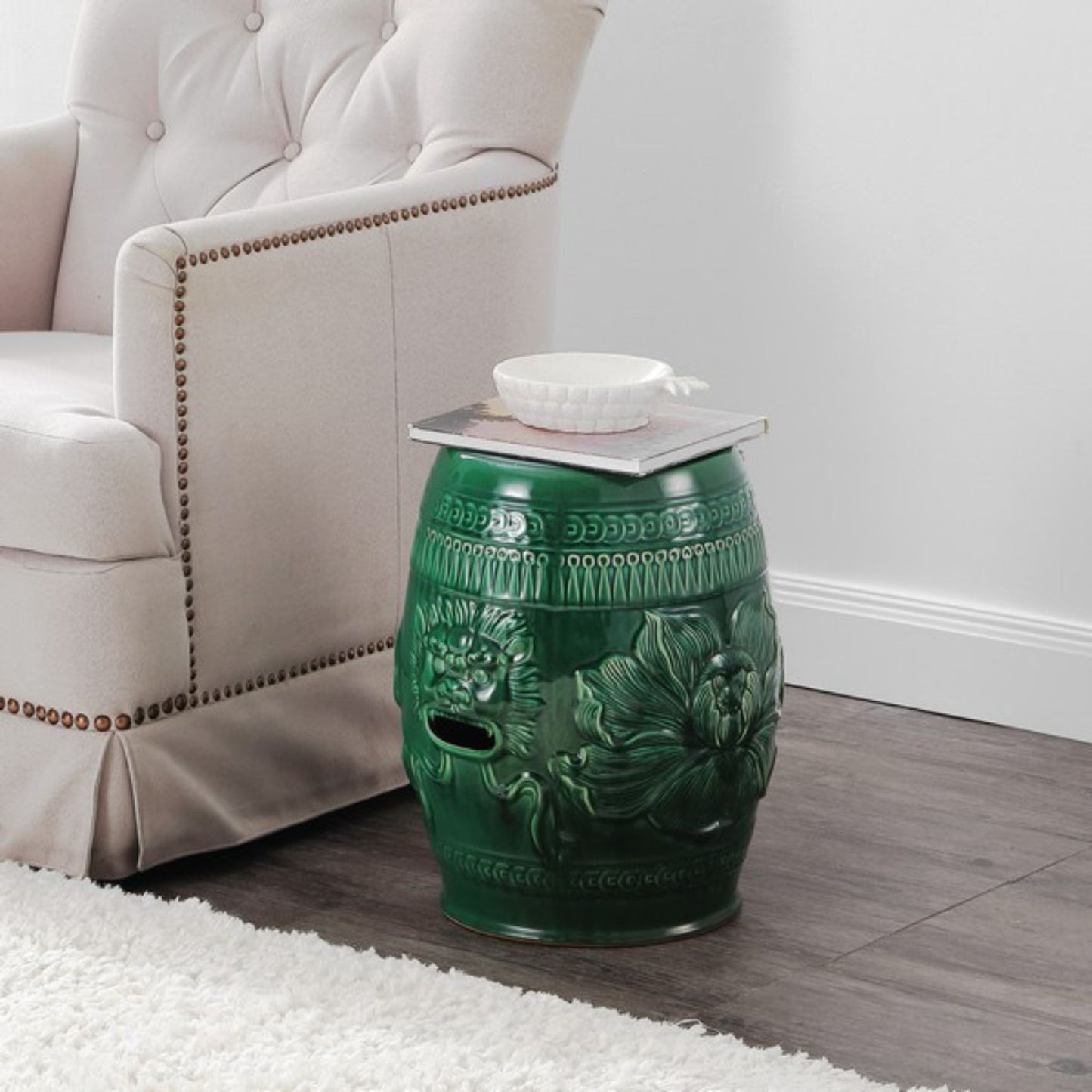 Chinese Dragon Stool
