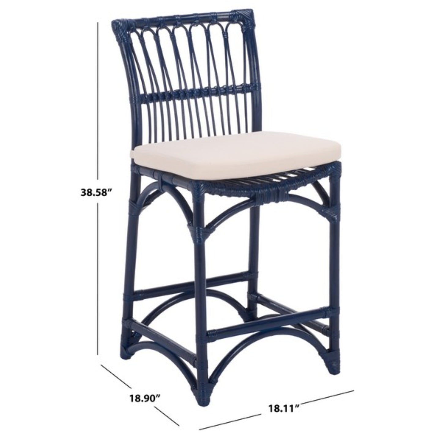 Zorianna Counter Stool / Cushion