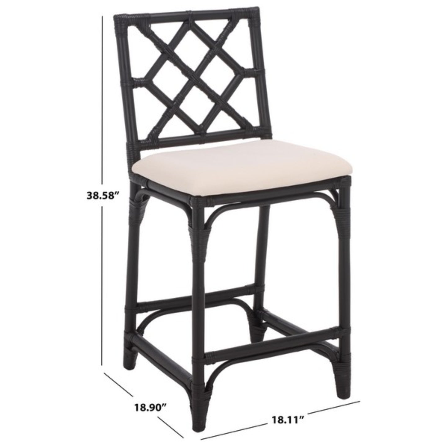 Bhumi Counter Stool W/ Cushion