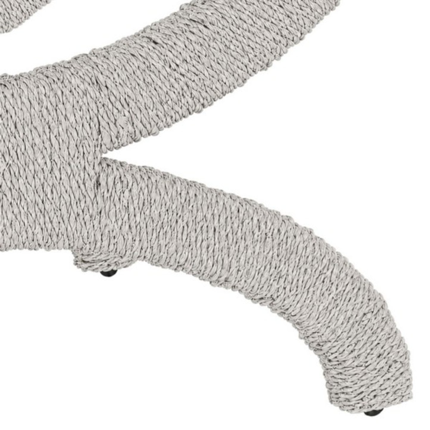 Aikan Woven Sea Grass Ottoman