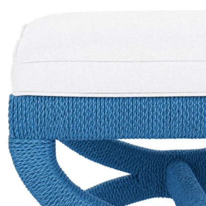 Aikan Woven Sea Grass Ottoman