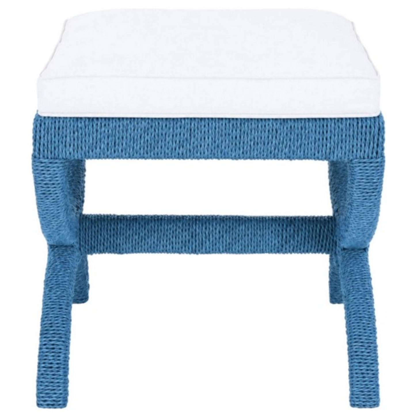 Aikan Woven Sea Grass Ottoman