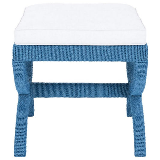 Aikan Woven Sea Grass Ottoman