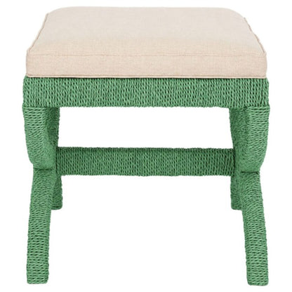 Aikan Woven Sea Grass Ottoman