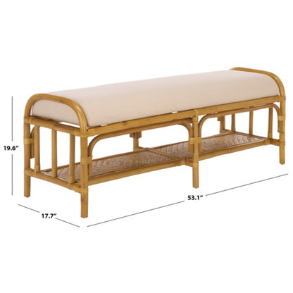 Flanders Rattan Pole Bench