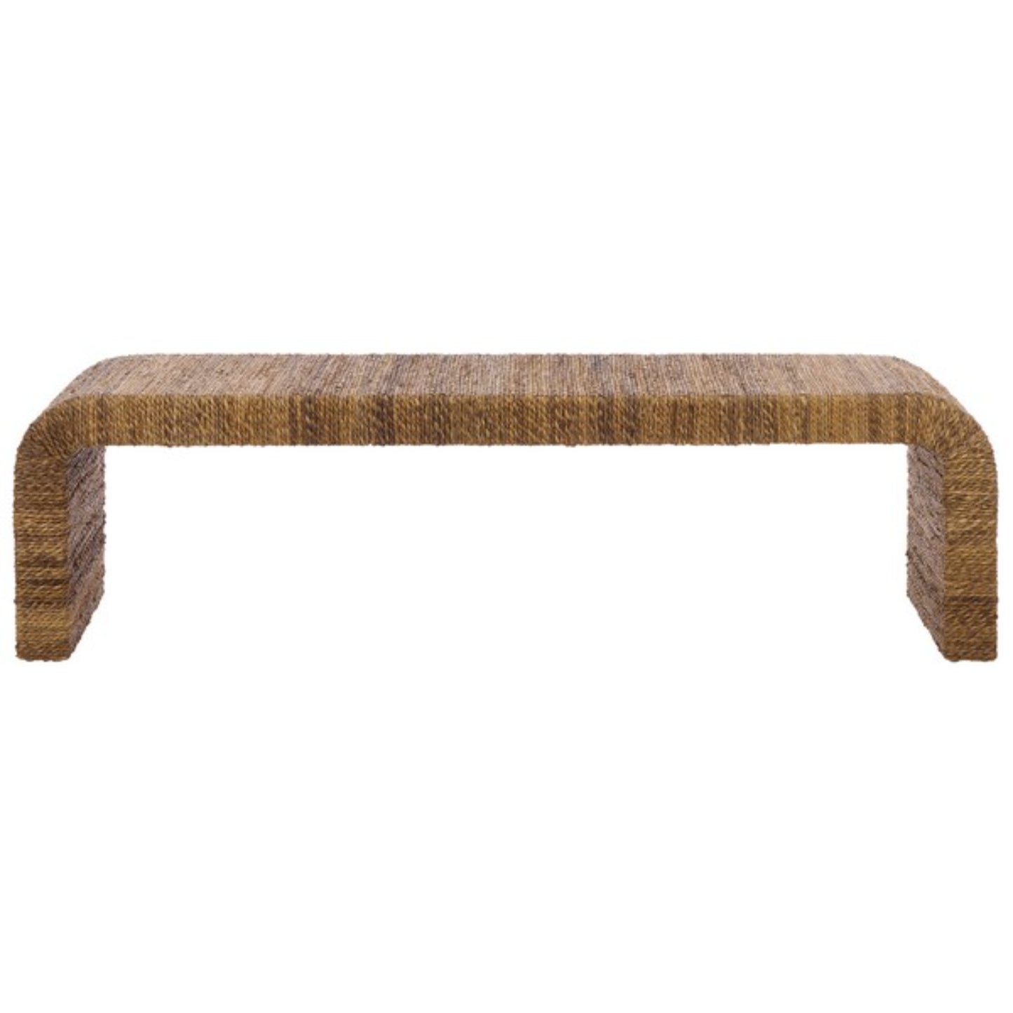 Akina Woven Abaca Bench