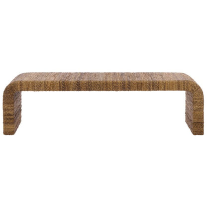 Akina Woven Abaca Bench