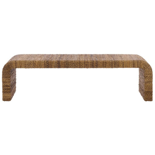 Akina Woven Abaca Bench
