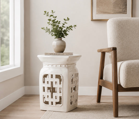 Beijing Filigree Garden Stool