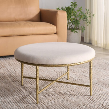 Bogdana Round Ottoman