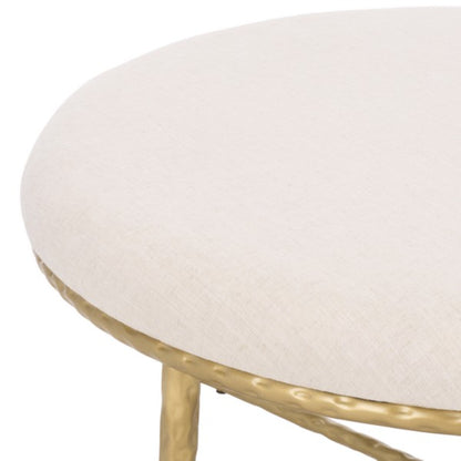 Bogdana Round Ottoman