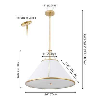 LAINEY 3LT 24" PENDANT
