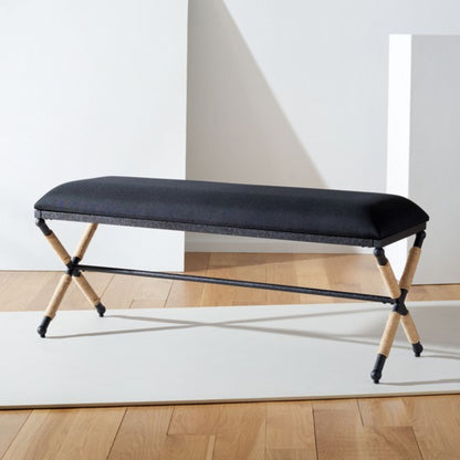 Carmelo Hemp Wrapped Bench
