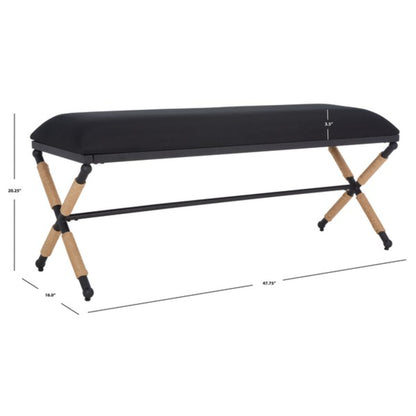 Carmelo Hemp Wrapped Bench