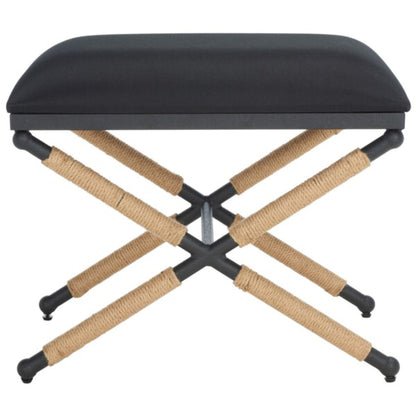 Carmelo Hemp Wrapped Ottoman