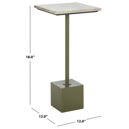 Albertelli Marble Top Drink Table