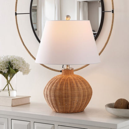 JUANA, RATTAN TABLE LAMP