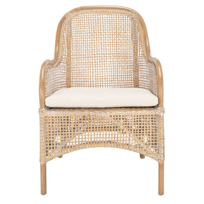 Charlie Rattan Dining Chair W/ Cushion