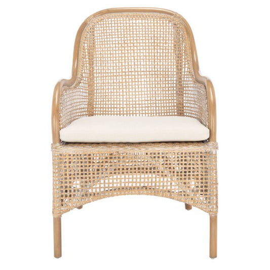 Charlie Rattan Dining Chair W/ Cushion