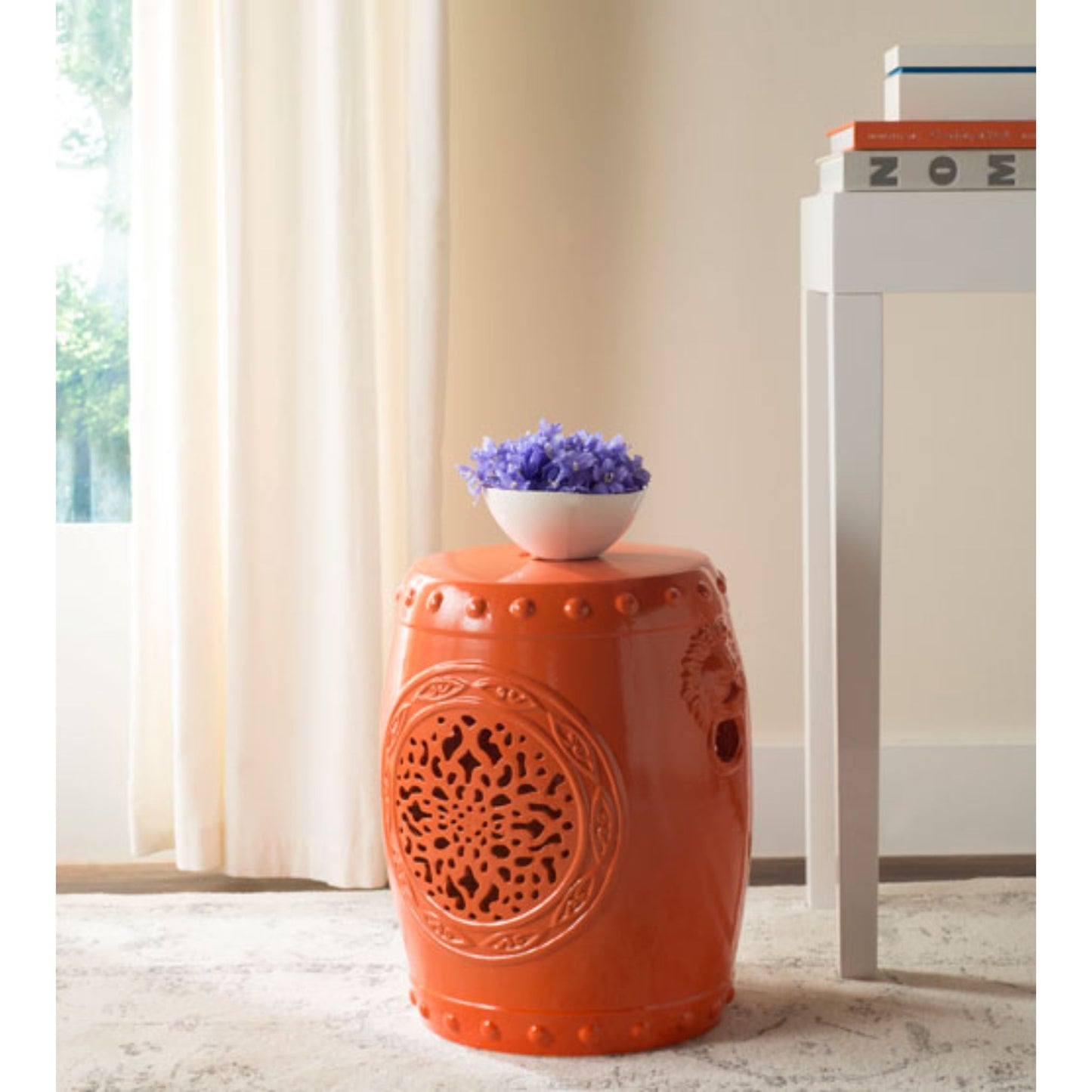 Flower Drum Garden Stool