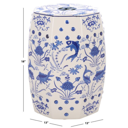 Cloud 9 Chinoiserie Garden Stool