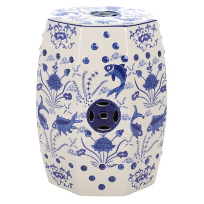Cloud 9 Chinoiserie Garden Stool