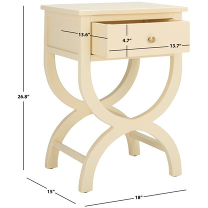 Maxine Accent Table With Storage Drawer