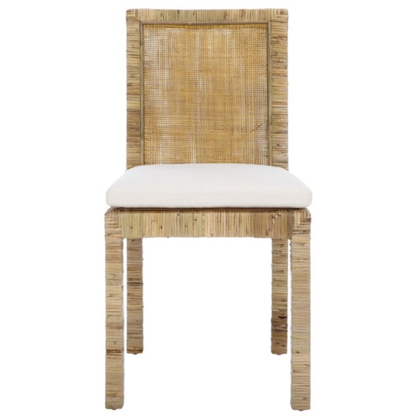 Tojo Cane Dining Chair W/ Cushion (Set of 2)