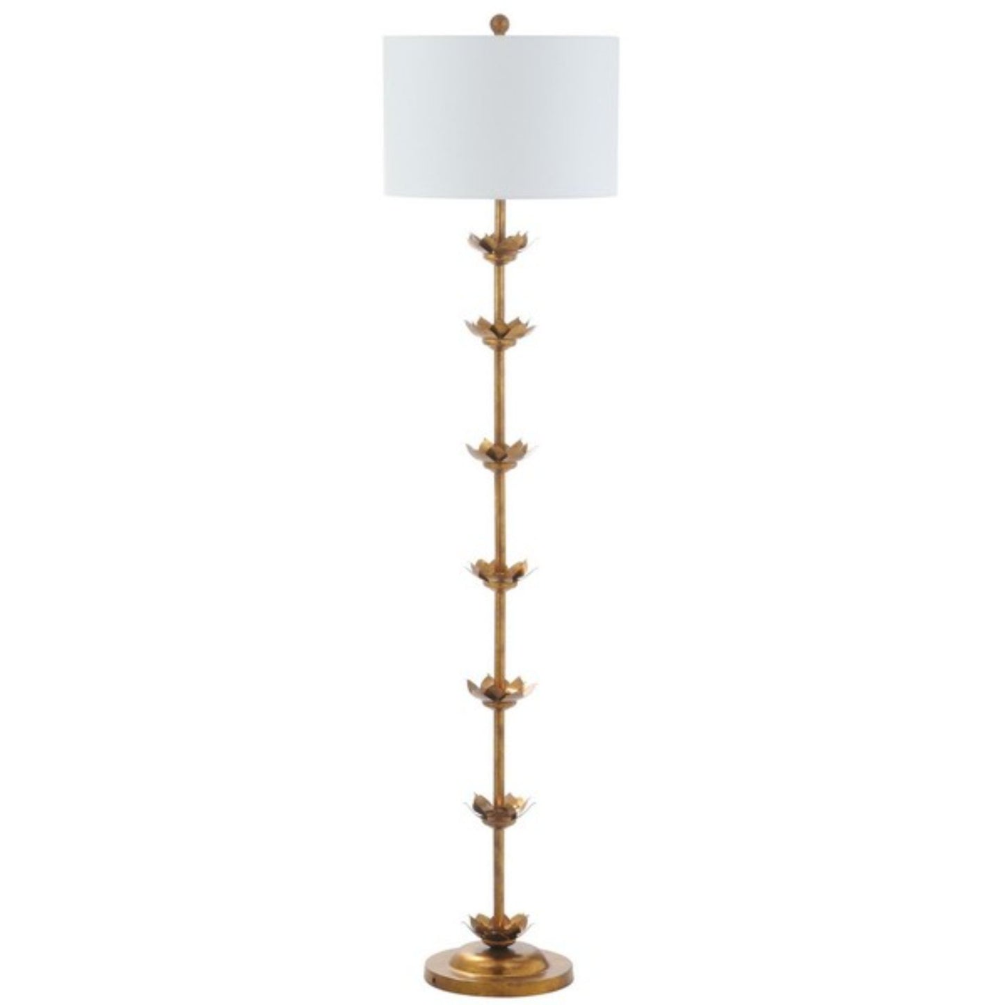 LANDEN LEAF 63.5" H FLOOR LAMP