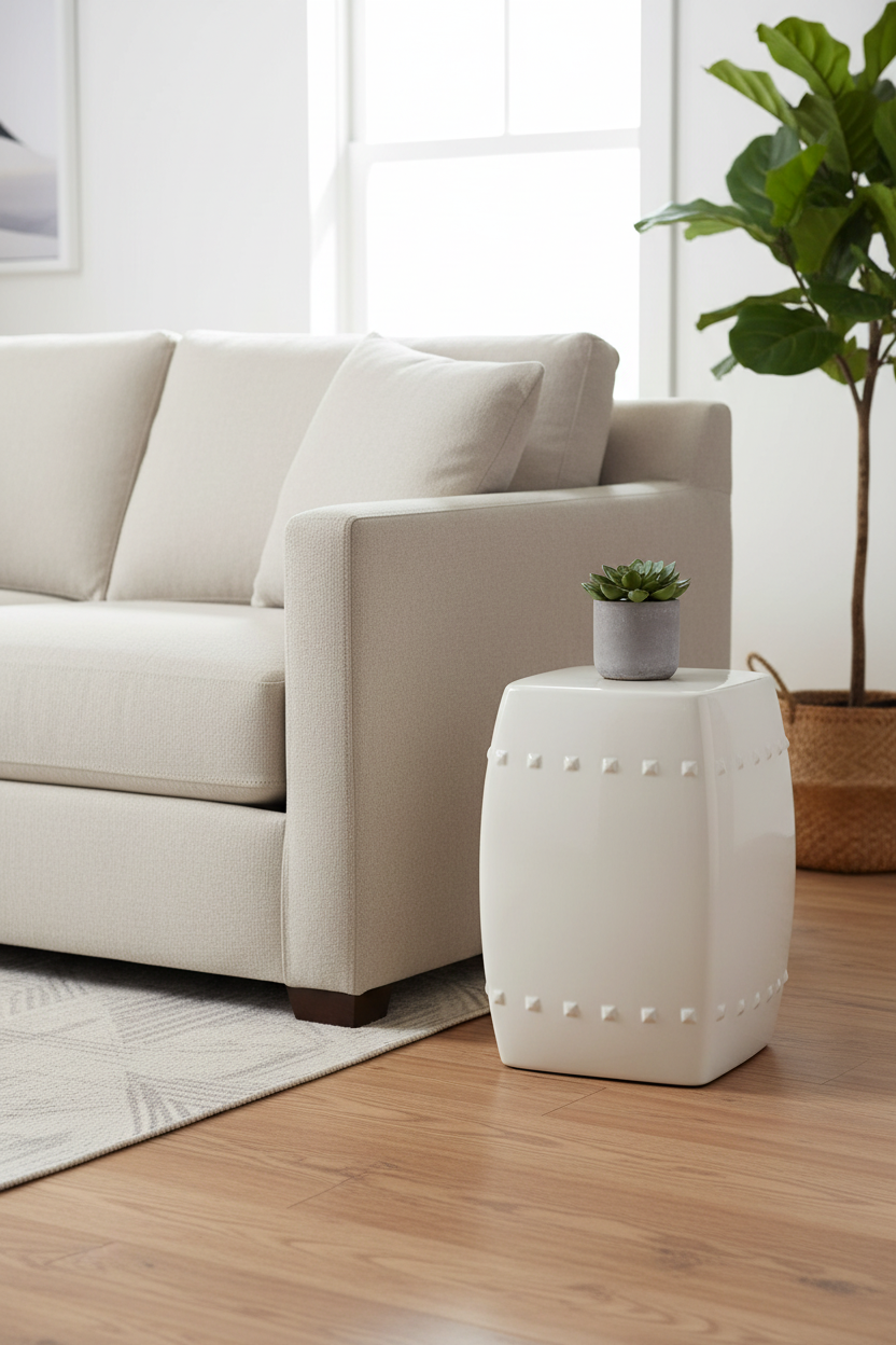 Villa Garden Stool - Indoor Lifestyle