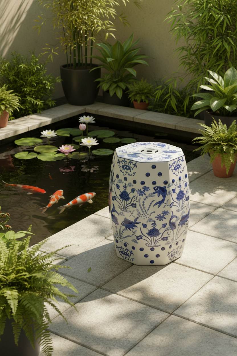 Gateless Mist Chinoiserie - Outdoor Lifestyle