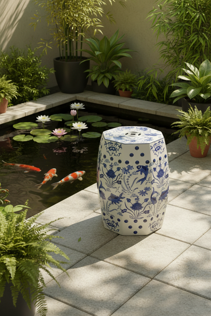 Gateless Mist Chinoiserie - Outdoor Lifestyle