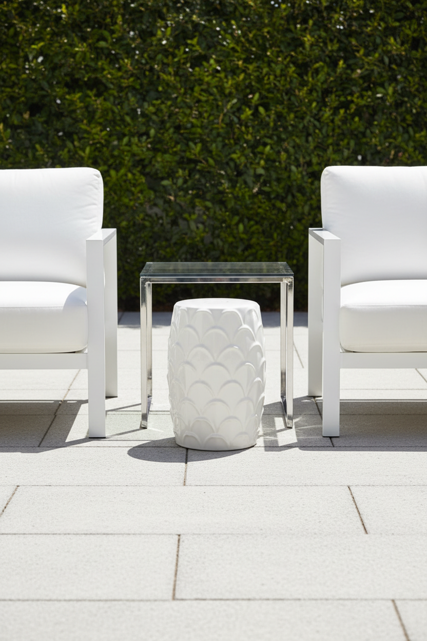 Seina Garden Stool - Outdoor Lifestyle
